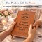 Gift for Mom: I Want to Know Your Life Story Leather Journal (Hardcover): Sentimental Keepsake for Mother‘s Day, Birthday, and Christmas, Guided Life Story Book with 300+ Prompt Questions, Perfect Gifts from Daughter/Son